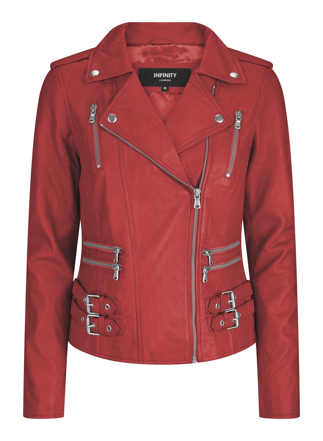 Кожаная гоночная байкерская куртка TruClothing, красный
Кожаная гоночная байкерская куртка TruClothing, красный