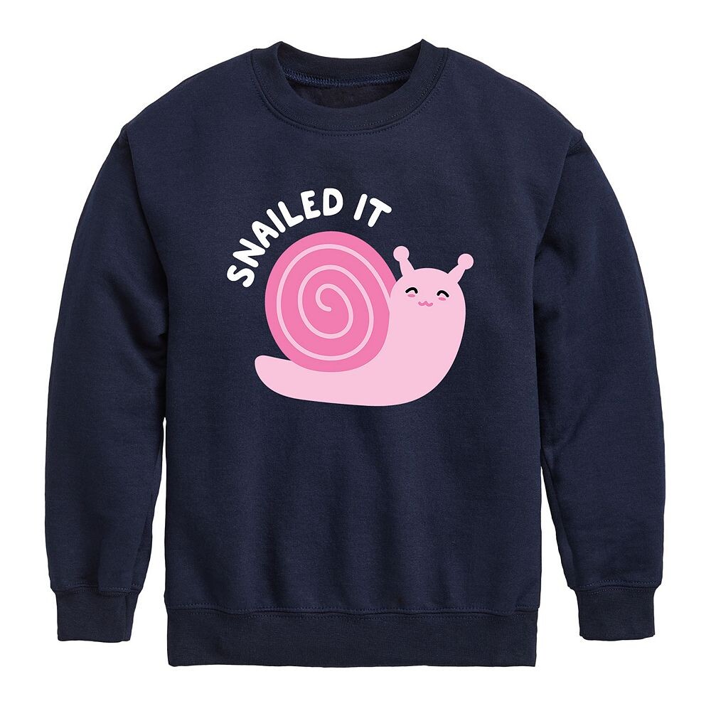 Флисовый свитшот Snailed It для девочек 7–16 лет Licensed Character, темно-синий
Флисовый свитшот Snailed It для девочек 7–16 лет Licensed Character, темно-синий