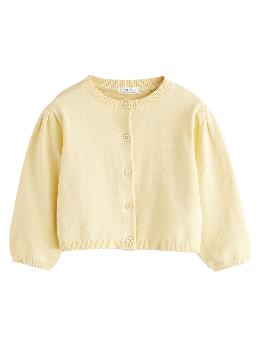 Вязаный кардиган Next, желтый
Вязаный кардиган Next, желтый