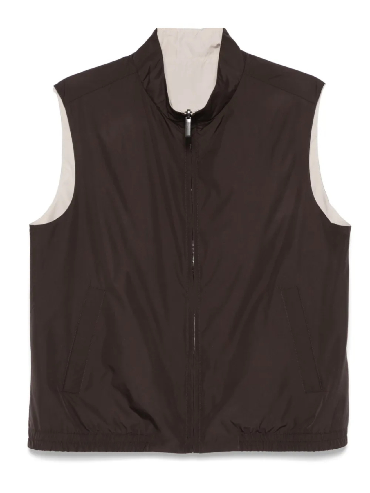 Двусторонний жилет Canali, коричневый
Двусторонний жилет Canali, коричневый