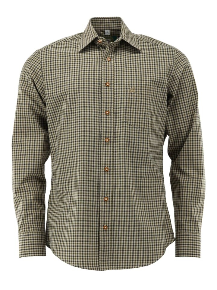 Рубашка OS-Trachten, темно-зеленый
Рубашка OS-Trachten, темно-зеленый