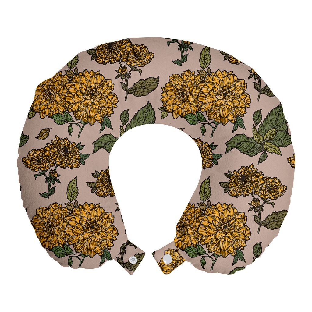 ABAKUHAUS Floral Travel Pillow Подушка для шеи, Vintage Dahlia Flower Art, Пенопластовые дорожные принадлежности для самолета и автомобиля, 30x30 см, Оливково-зеленые календулы
ABAKUHAUS Floral Travel Pillow Подушка для шеи, Vintage Dahlia Flower Art, Пенопластовые дорожные принадлежности для самолета и автомобиля, 30x30 см, Оливково-зеленые календулы