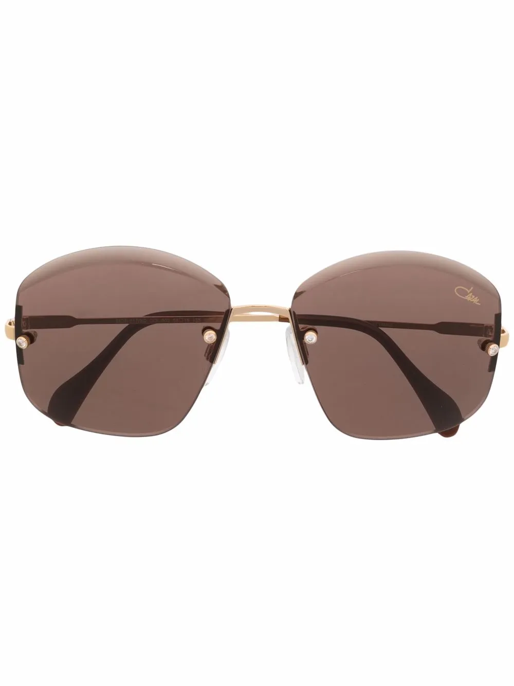 Солнцезащитные очки в шестиугольной оправе Cazal, коричневый
Солнцезащитные очки в шестиугольной оправе Cazal, коричневый