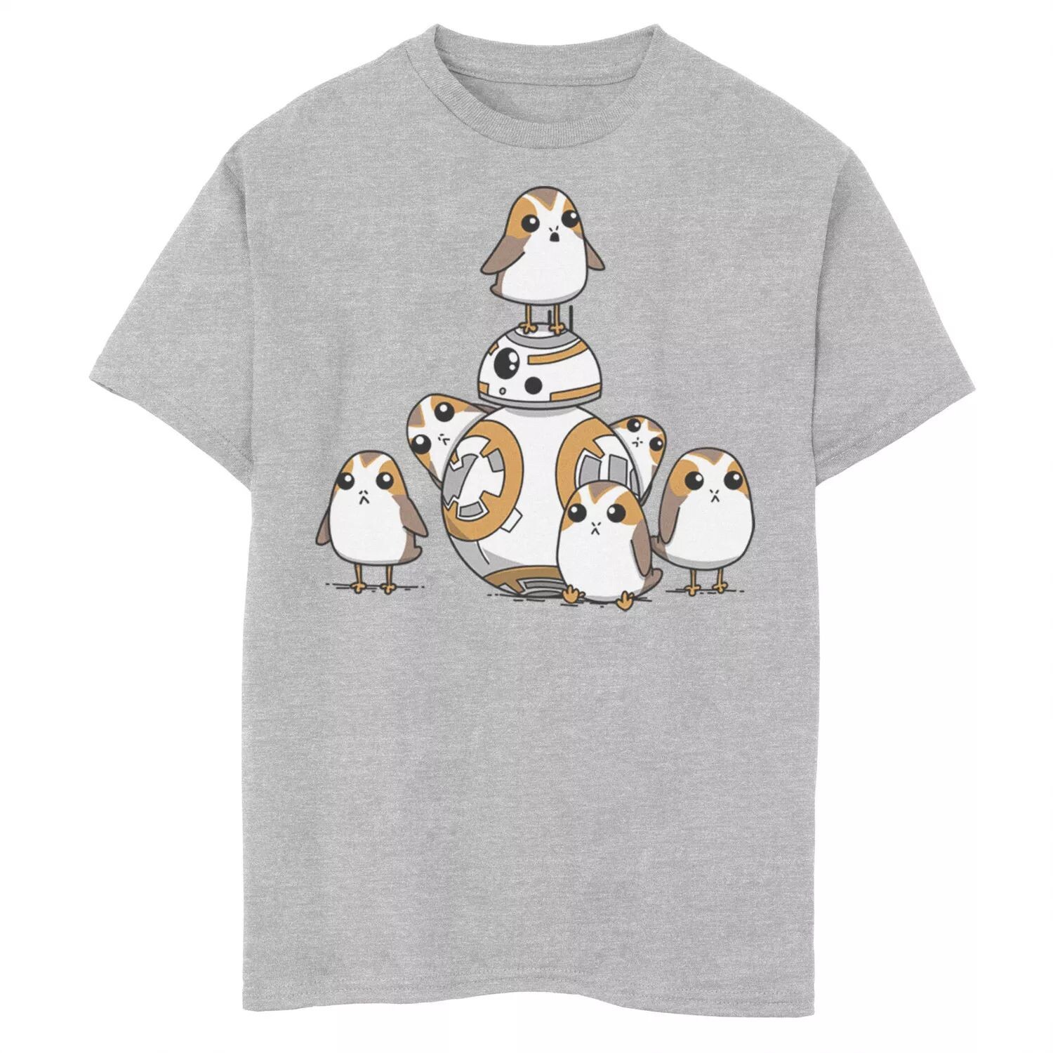 Футболка с рисунком «Звездные войны BB-8 и Porgs» для мальчиков 8–20 лет Licensed Character
Футболка с рисунком «Звездные войны BB-8 и Porgs» для мальчиков 8–20 лет Licensed Character