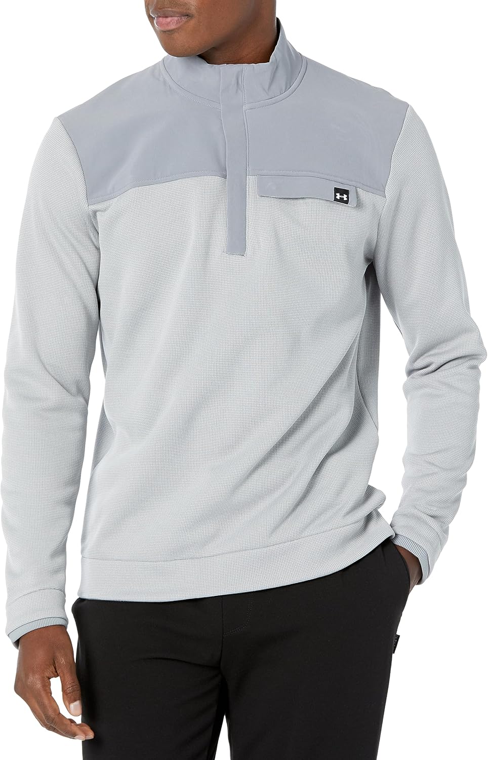 Толстовка Under Armour Drive Storm Sweaterfleece с молнией до середины груди, (035) Steel /White-New
Толстовка Under Armour Drive Storm Sweaterfleece с молнией до середины груди, (035) Steel /White-New