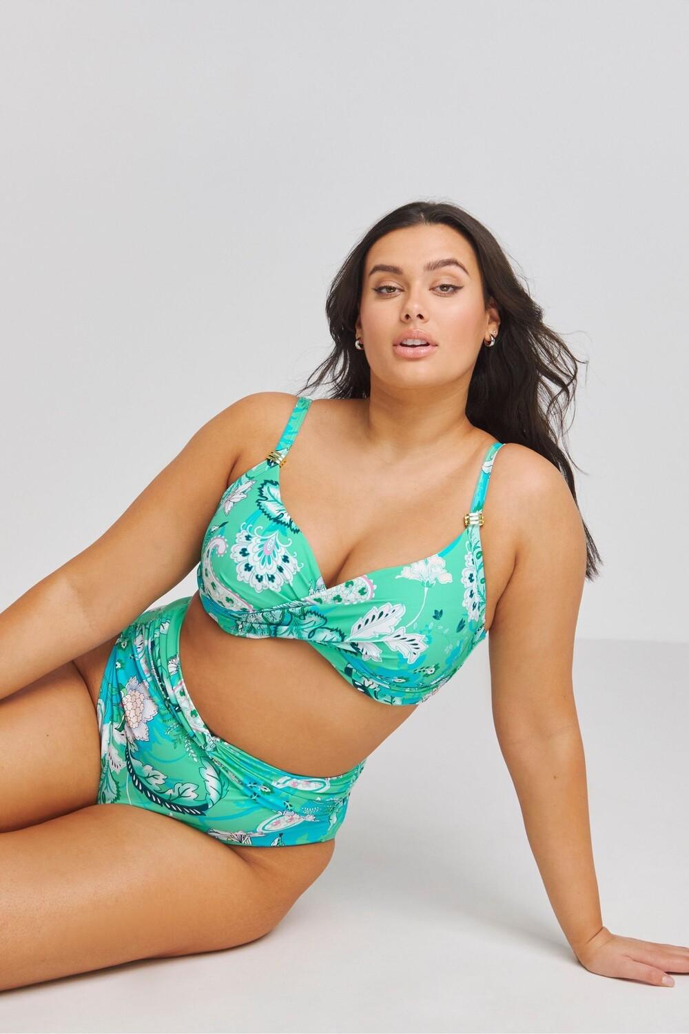 Топ бикини Magisculpt с завязками спереди Simply Be, синий
Топ бикини Magisculpt с завязками спереди Simply Be, синий