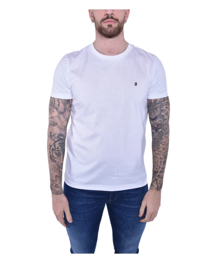 Футболка с круглым вырезом и короткими рукавами Dondup, белый
Футболка с круглым вырезом и короткими рукавами Dondup, белый