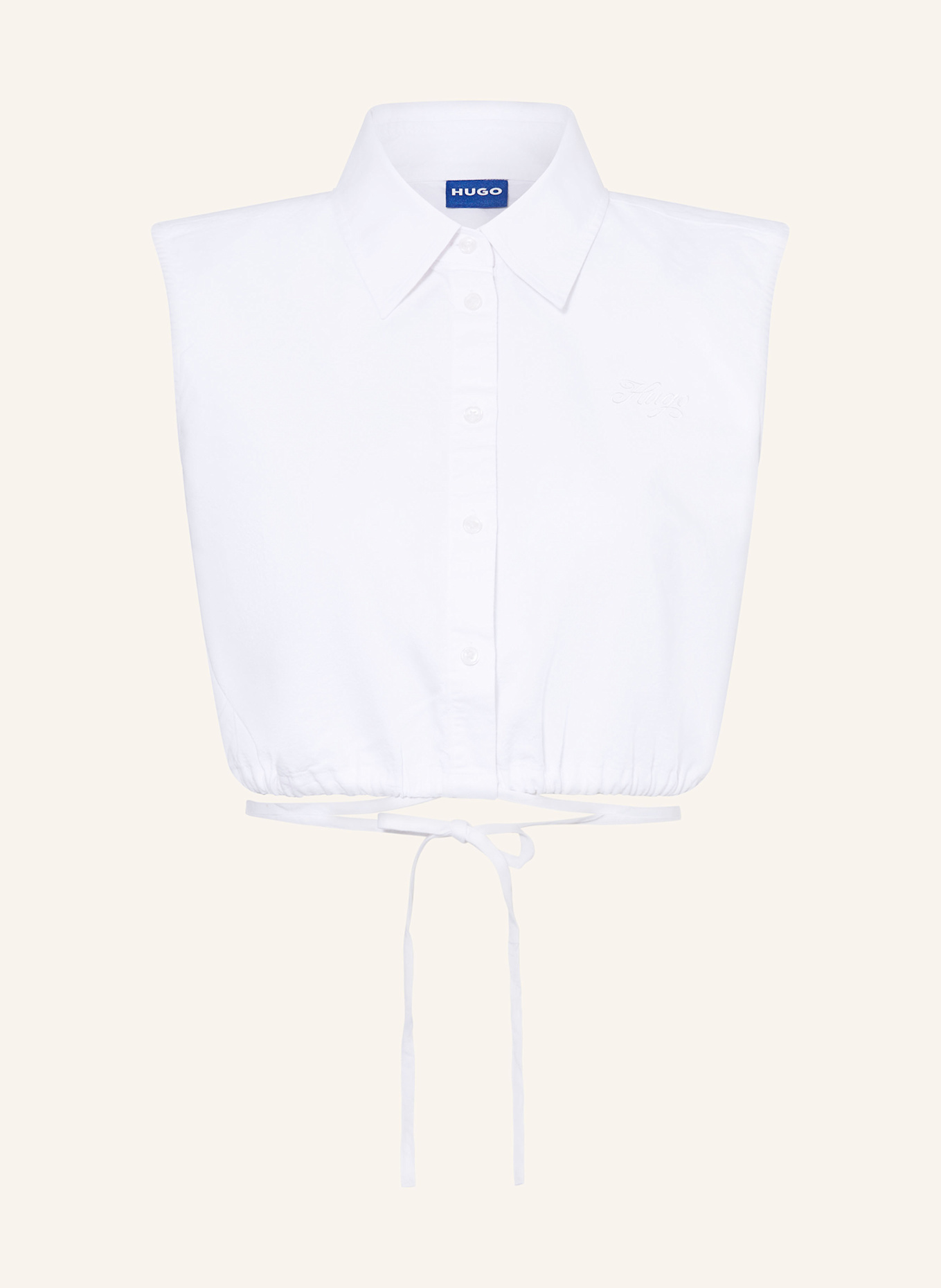 Укороченная блузка-топ ejoy Hugo Blue, белый
Укороченная блузка-топ ejoy Hugo Blue, белый