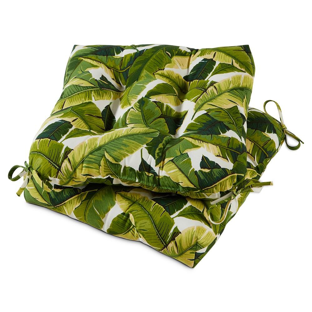 Greendale Home Fashions 20-дюймовый набор подушек для уличного стула из 2 предметов, цвет Palm Leaves White
Greendale Home Fashions 20-дюймовый набор подушек для уличного стула из 2 предметов, цвет Palm Leaves White