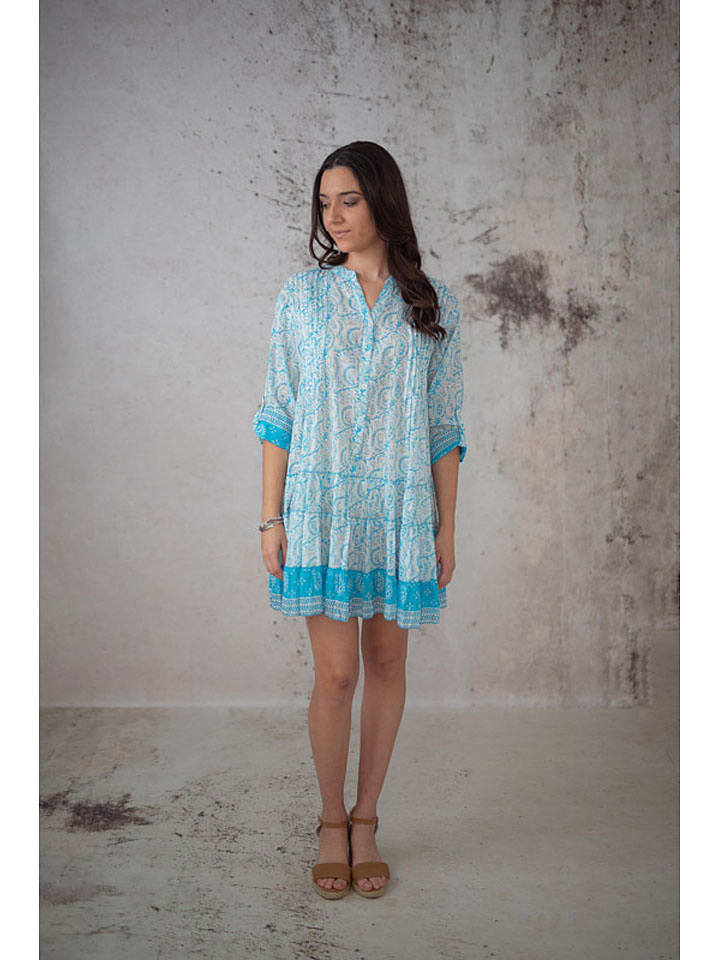 Платье до колена Lula Natura, светло-синий 
Платье до колена Lula Natura, светло-синий