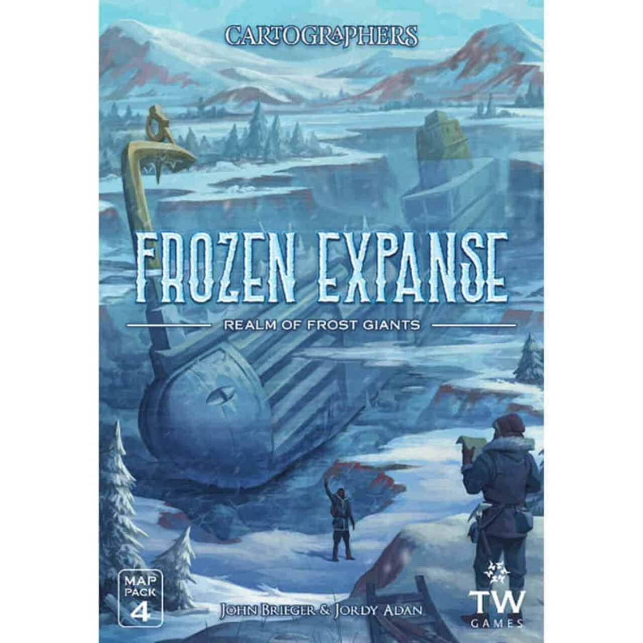 Настольная игра Cartographers: Frozen Expanse - Realm of Frost Giants Map Pack 4
Настольная игра Cartographers: Frozen Expanse - Realm of Frost Giants Map Pack 4