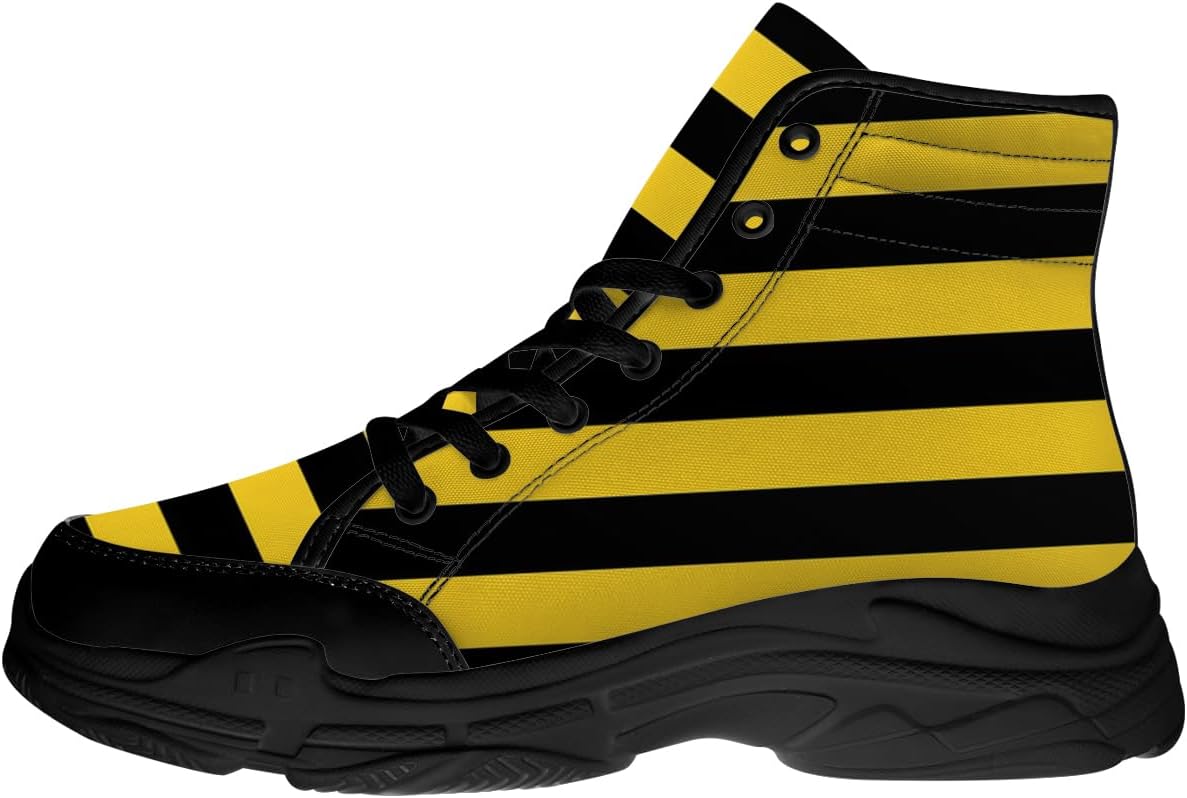 Мужские и женские кеды Bee High Top, желтые тканевые туфли на платформе на шнуровке, подарки с пчелой для нее и для него Generic
Мужские и женские кеды Bee High Top, желтые тканевые туфли на платформе на шнуровке, подарки с пчелой для нее и для него Generic