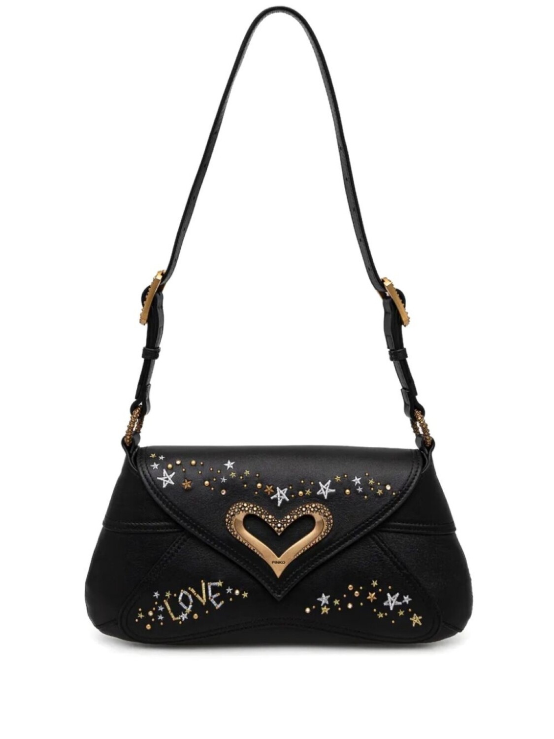 520 сумка через плечо PINKO, черный
520 сумка через плечо PINKO, черный