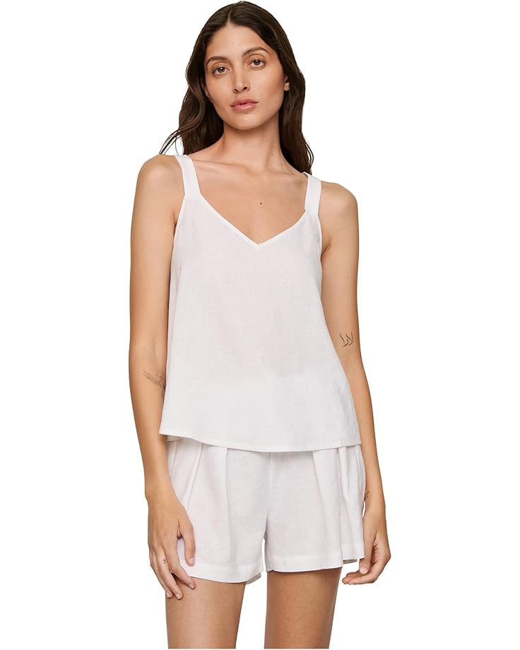 Женский топ Eberjey Linen Blend V-Neck Cami, White
Женский топ Eberjey Linen Blend V-Neck Cami, White