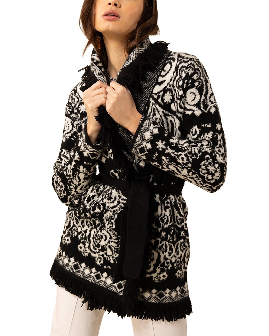 Кардиган Hale Bob Haisley из шерстяной смеси, черный
Кардиган Hale Bob Haisley из шерстяной смеси, черный