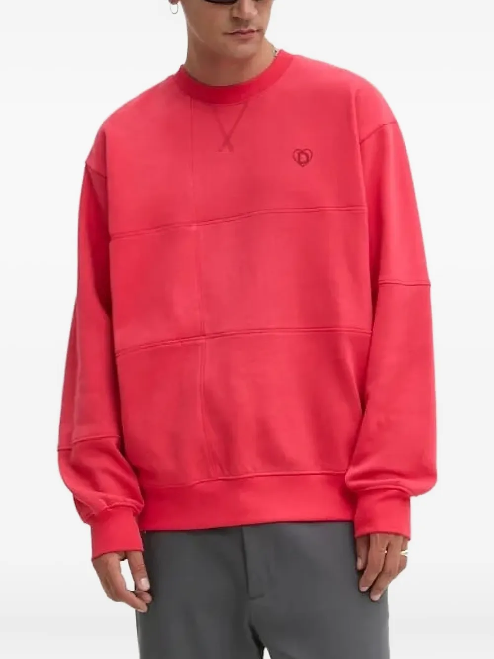 Толстовка с логотипом в виде сердца Desigual, красный
Толстовка с логотипом в виде сердца Desigual, красный