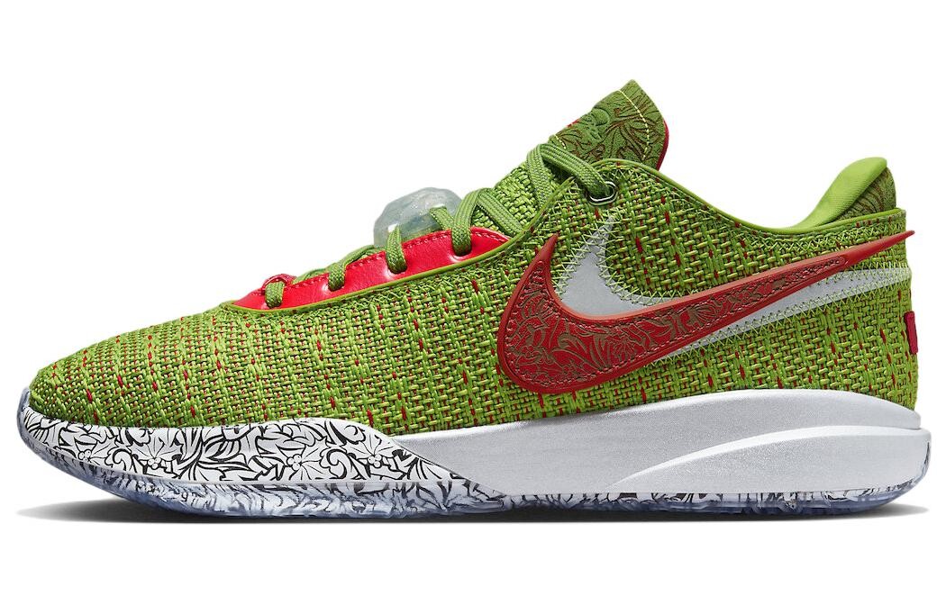 Мужские баскетбольные кроссовки Nike Lebron 20 EP "Рождественские" зеленые
Мужские баскетбольные кроссовки Nike Lebron 20 EP "Рождественские" зеленые