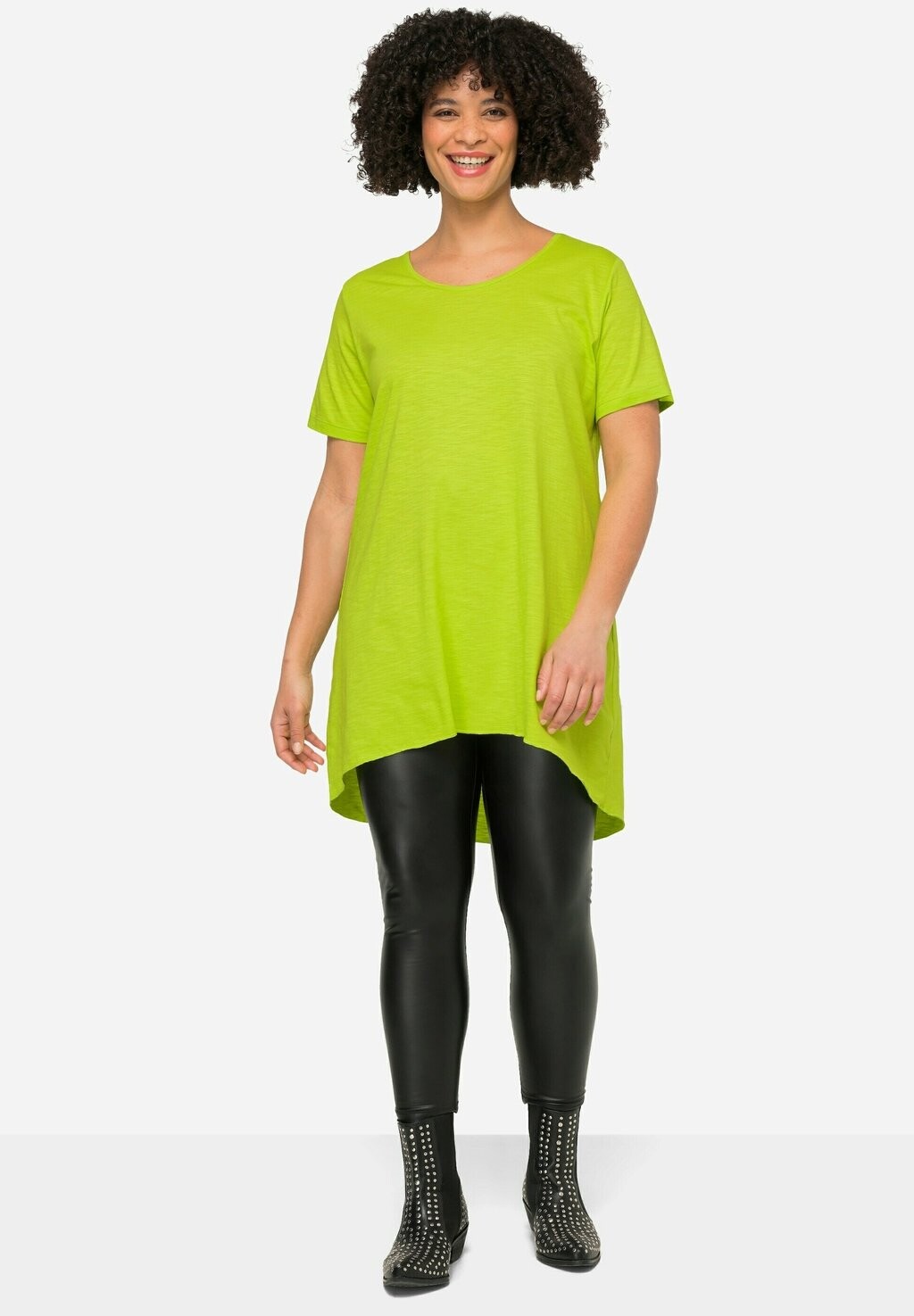 Футболка базовая Angel of Style, салатовый 
Футболка базовая Angel of Style, салатовый