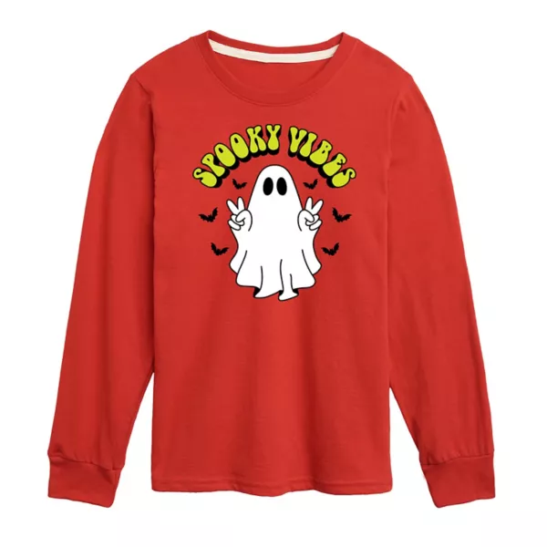 Футболка с длинными рукавами и принтом призрака для мальчиков 8-20 лет Licensed Character, красный
Футболка с длинными рукавами и принтом призрака для мальчиков 8-20 лет Licensed Character, красный