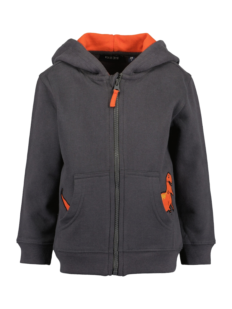 Толстовка с капюшоном на молнии BLUE SEVEN, антрацит
Толстовка с капюшоном на молнии BLUE SEVEN, антрацит