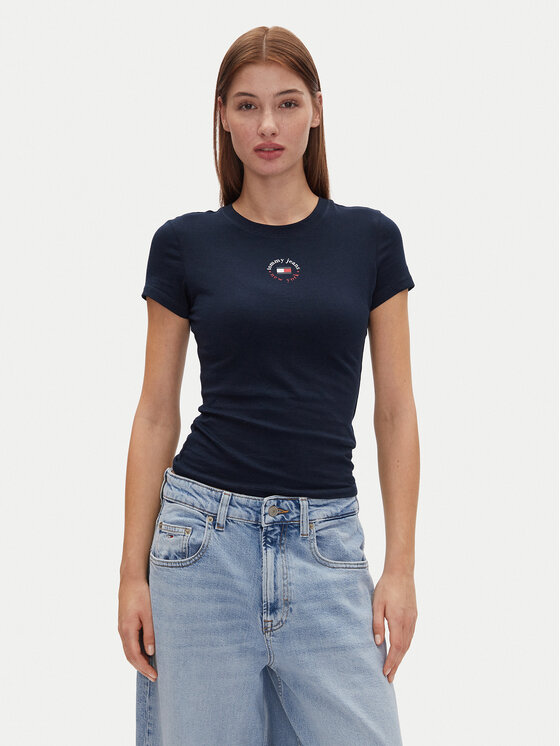 Футболка обычного кроя Tjw Slim Essential Logo 2 Tee DW0DW20316 Tommy Jeans, синий
Футболка обычного кроя Tjw Slim Essential Logo 2 Tee DW0DW20316 Tommy Jeans, синий