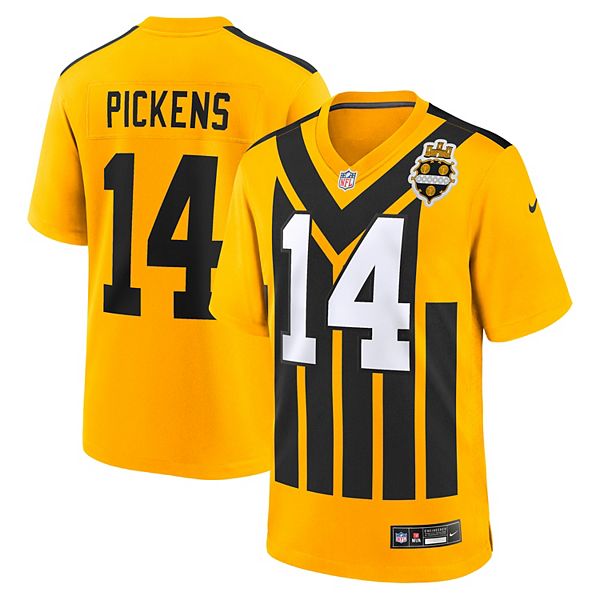 Мужская футболка George Pickens Pittsburgh Steelers Alternate Game Nike
Мужская футболка George Pickens Pittsburgh Steelers Alternate Game Nike