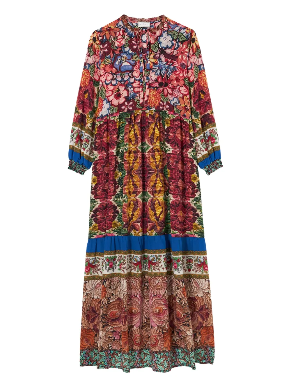 Ярусное платье макси с цветочным принтом Pierre-Louis Mascia, красный
Ярусное платье макси с цветочным принтом Pierre-Louis Mascia, красный