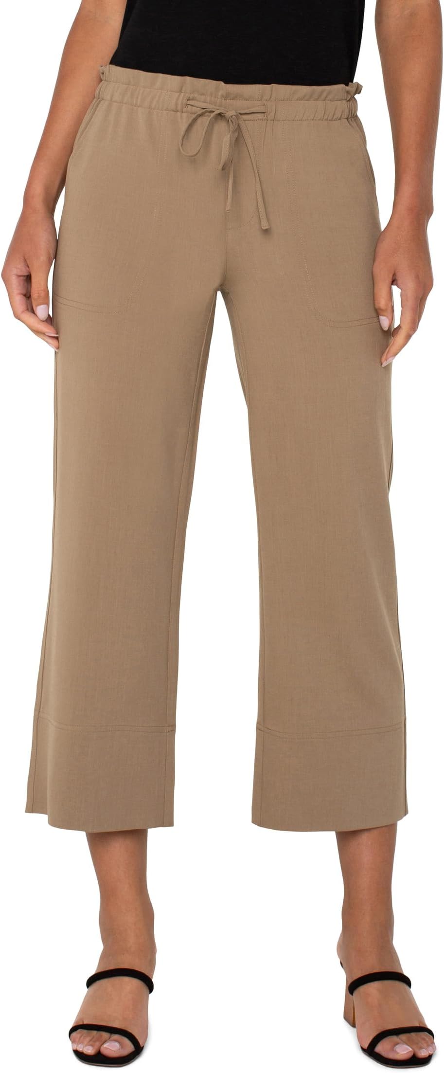 Брюки Liverpool Los Angeles Pull On Tie Waist Wide Leg Ankle Pant 26", Palo Santo
Брюки Liverpool Los Angeles Pull On Tie Waist Wide Leg Ankle Pant 26", Palo Santo