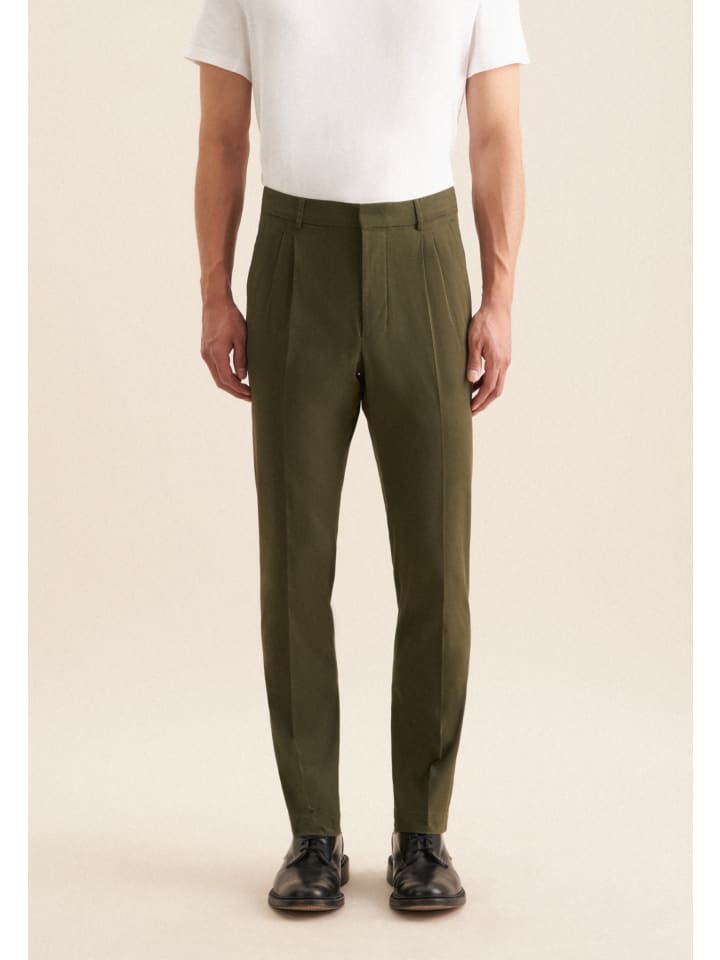 Тканевые брюки Seidensticker, зеленый
Тканевые брюки Seidensticker, зеленый