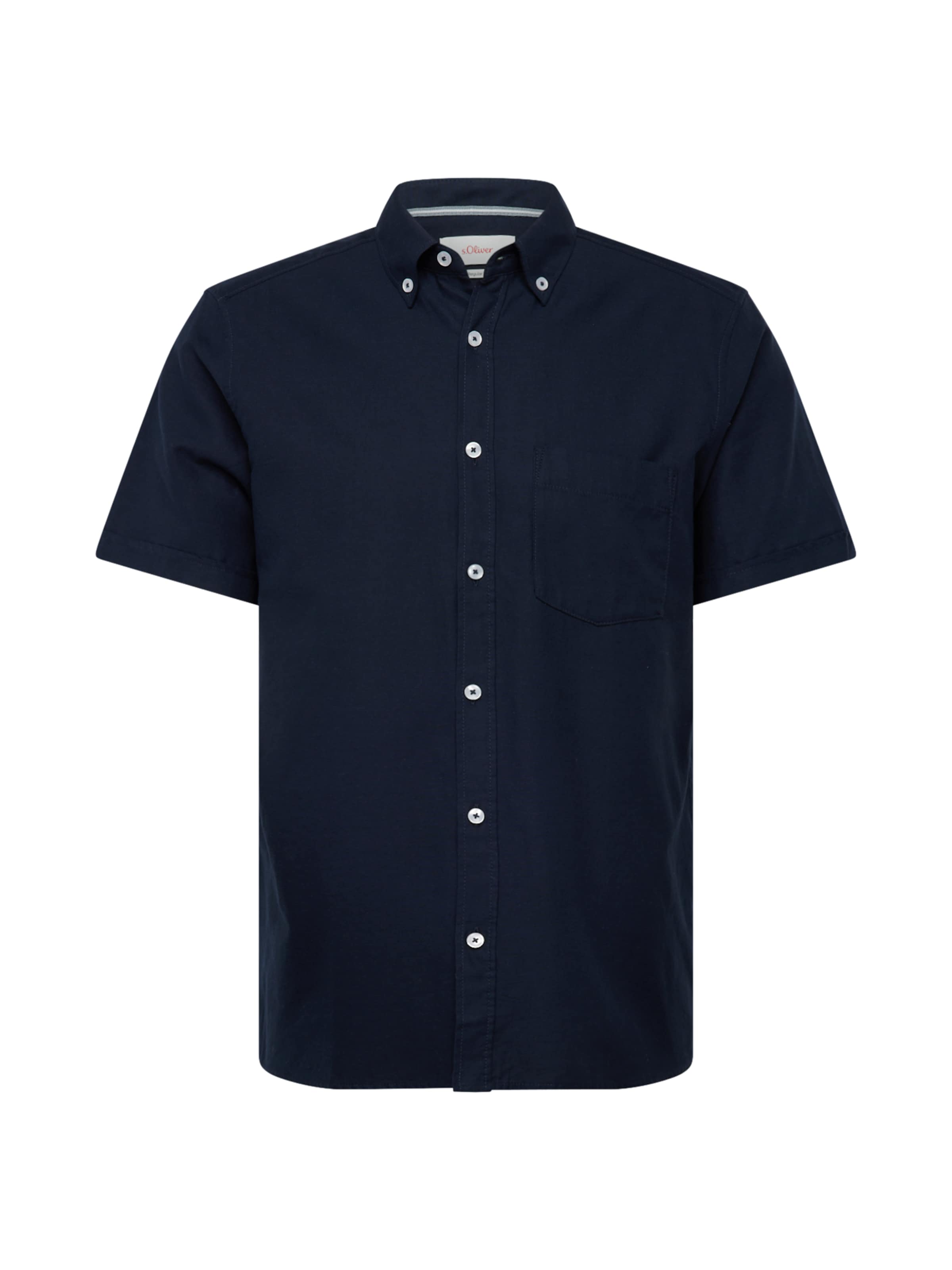 s.Oliver Рубашка на пуговицах Regular fit в цвете Navy
s.Oliver Рубашка на пуговицах Regular fit в цвете Navy