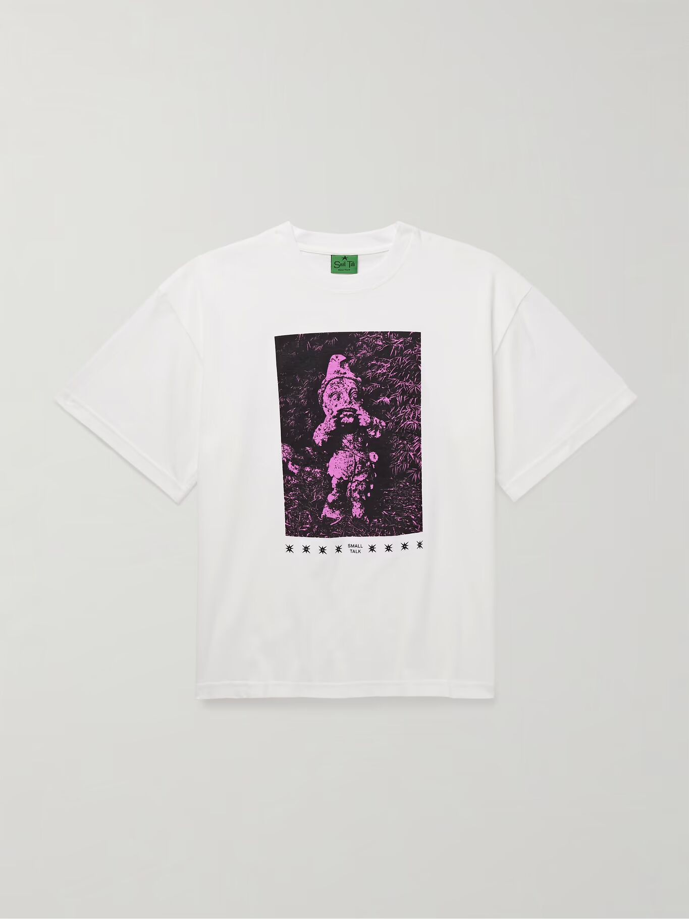 Футболка из хлопкового джерси с принтом SMALL TALK, белый
Футболка из хлопкового джерси с принтом SMALL TALK, белый