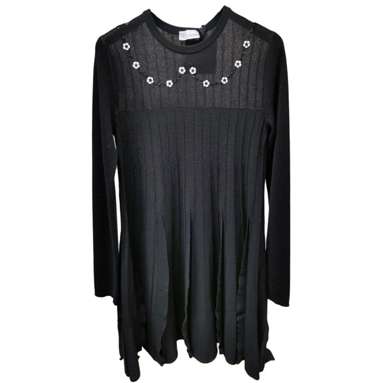 RED VALENTINO Женское черное платье с длинными рукавами
RED VALENTINO Женское черное платье с длинными рукавами