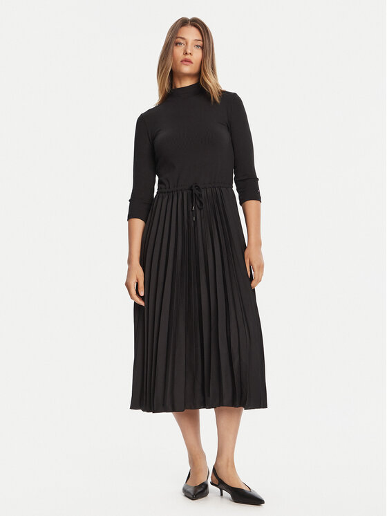 Повседневное платье slim fit WW0WW46138 Tommy Hilfiger, черный
Повседневное платье slim fit WW0WW46138 Tommy Hilfiger, черный