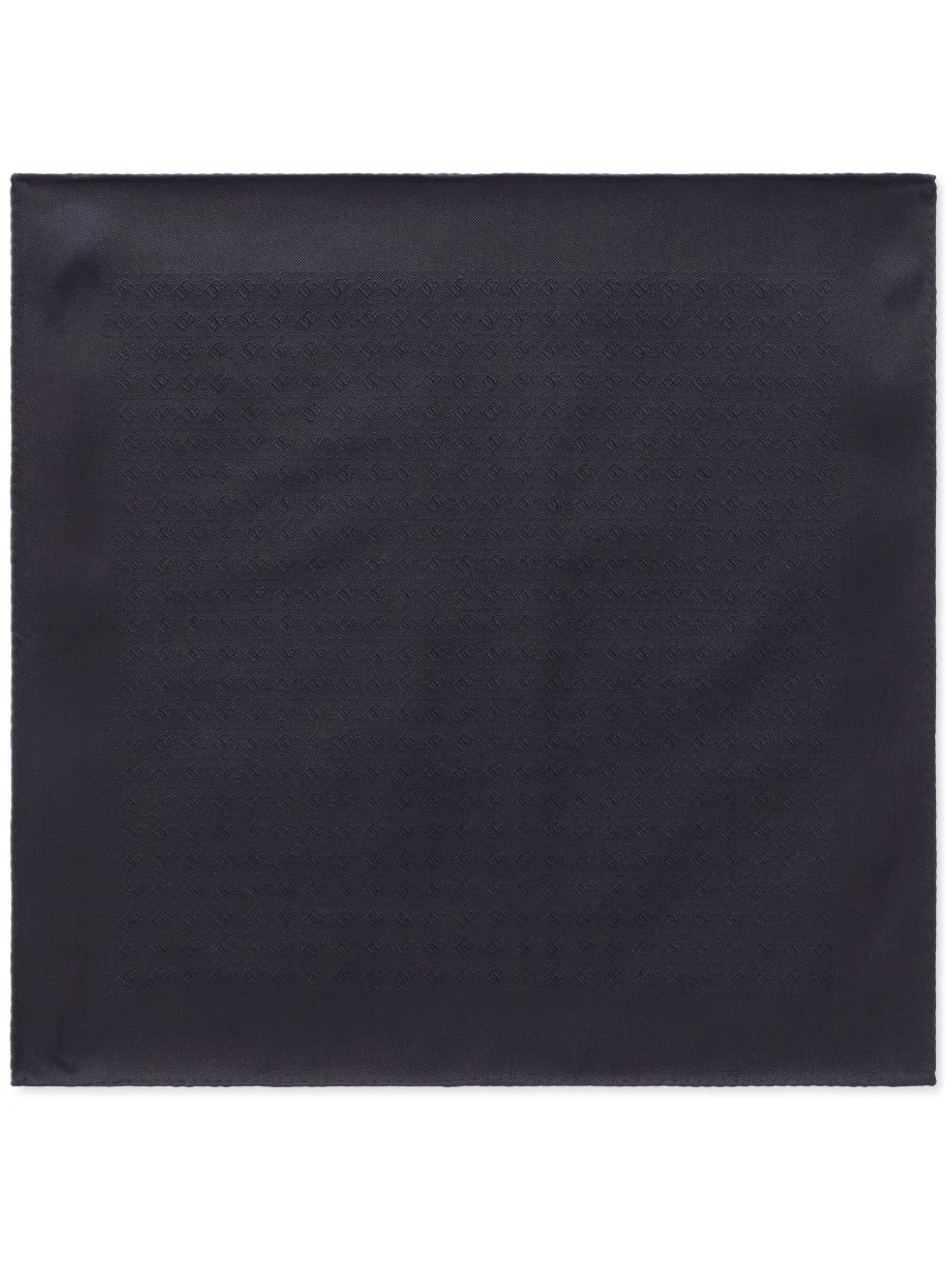 Шелковый платок с логотипом DOLCE & GABBANA, синий 
Шелковый платок с логотипом DOLCE & GABBANA, синий