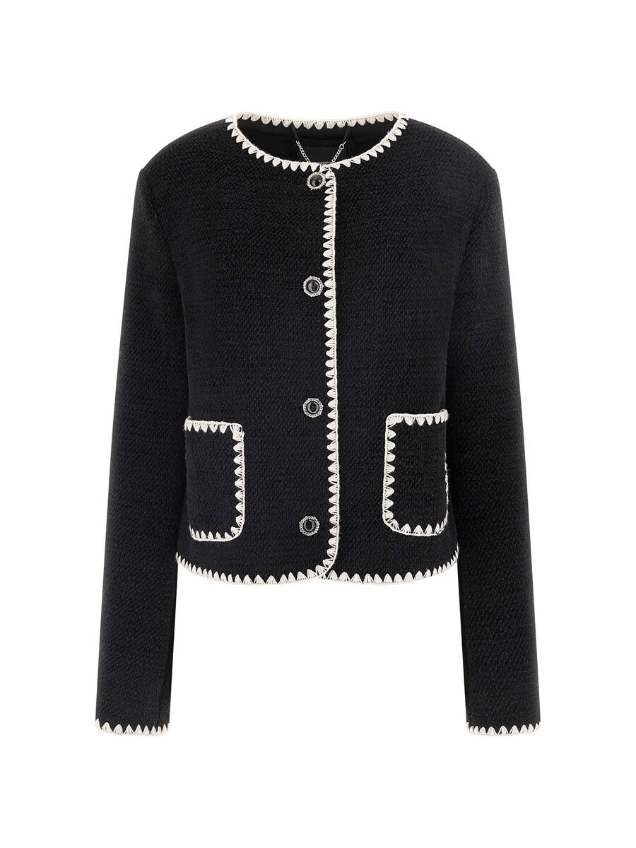 Вязаный кардиган GUESS, черный
Вязаный кардиган GUESS, черный