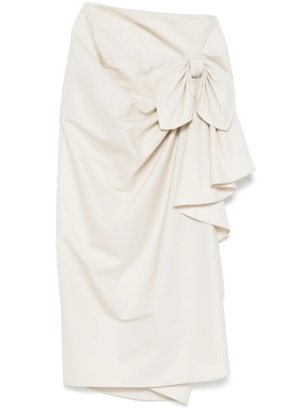 Юбка-карандаш с узлом Viktor & Rolf, нейтральный 
Юбка-карандаш с узлом Viktor & Rolf, нейтральный