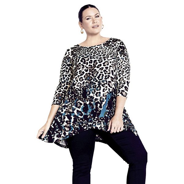 Женская футболка Alana plus size Avenue, Teal Animal
Женская футболка Alana plus size Avenue, Teal Animal