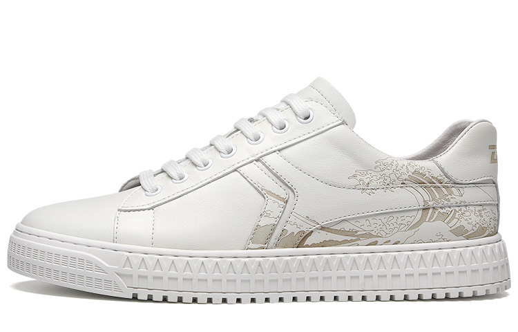 Кроссовки для скейтбординга мужские низкие белые ZRO
Кроссовки для скейтбординга мужские низкие белые ZRO