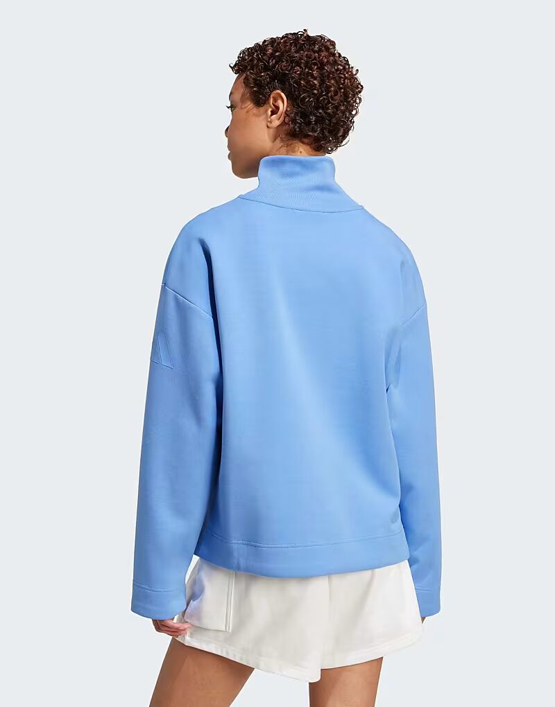 Куртка performance Soft lux с застежкой-молнией на четверть оборота в синем цвете Adidas Performance
Куртка performance Soft lux с застежкой-молнией на четверть оборота в синем цвете Adidas Performance