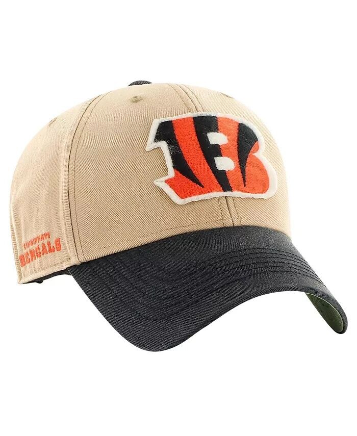 Мужская регулируемая шляпа цвета хаки/черный Cincinnati Bengals Dusted Sedgwick MVP '47 Brand, мультиколор
Мужская регулируемая шляпа цвета хаки/черный Cincinnati Bengals Dusted Sedgwick MVP '47 Brand, мультиколор
