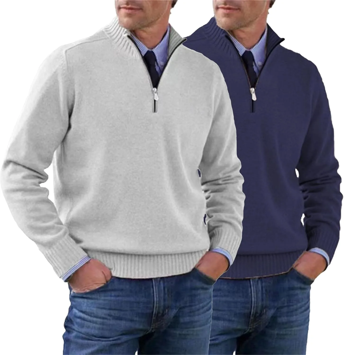 Мужской свитер 2Pack с воротником-стойкой, Slim Fit SWJGLITTR
Мужской свитер 2Pack с воротником-стойкой, Slim Fit SWJGLITTR