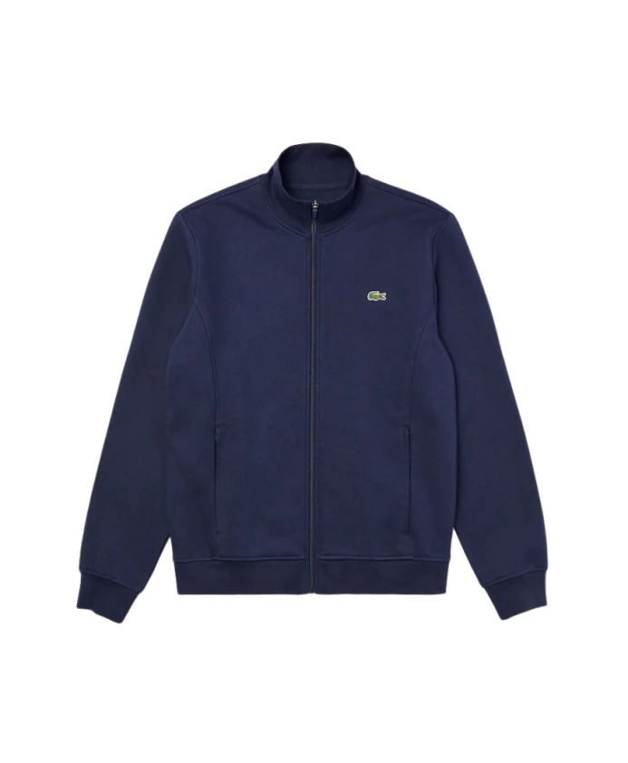Синий свитер на молнии, хлопковый флис Lacoste, синий
Синий свитер на молнии, хлопковый флис Lacoste, синий