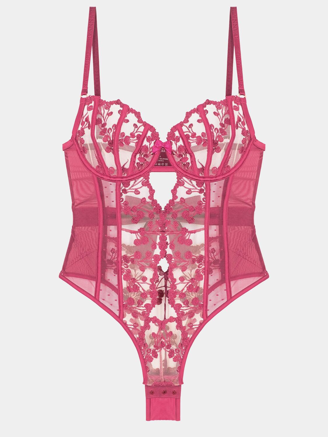 Gianna Bellucci Боди 'Marcia' в темно-розовом цвете
Gianna Bellucci Боди 'Marcia' в темно-розовом цвете