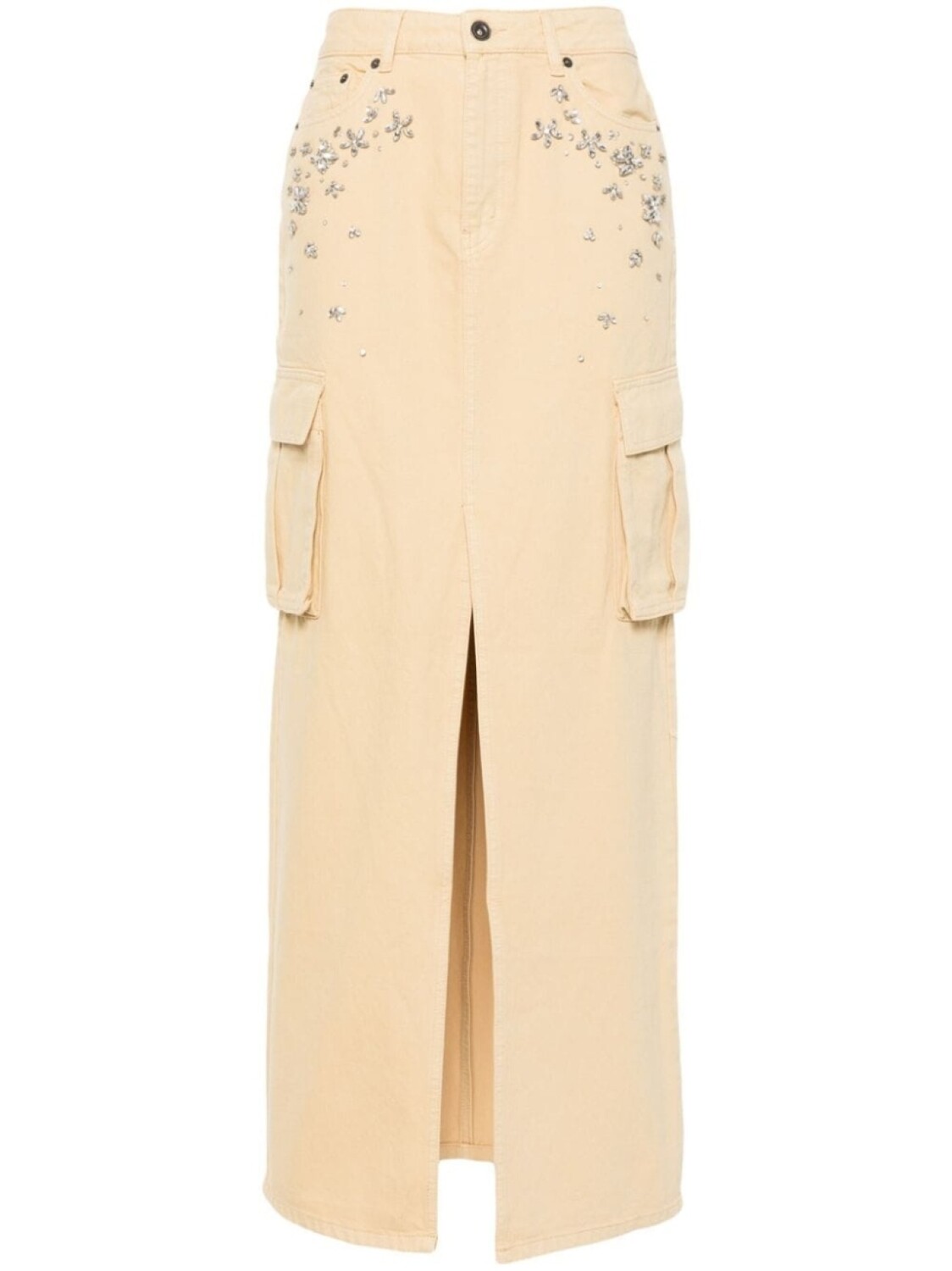 Self-Portrait макси-юбка из денима с драгоценными камнями, нейтральный цвет
Self-Portrait макси-юбка из денима с драгоценными камнями, нейтральный цвет