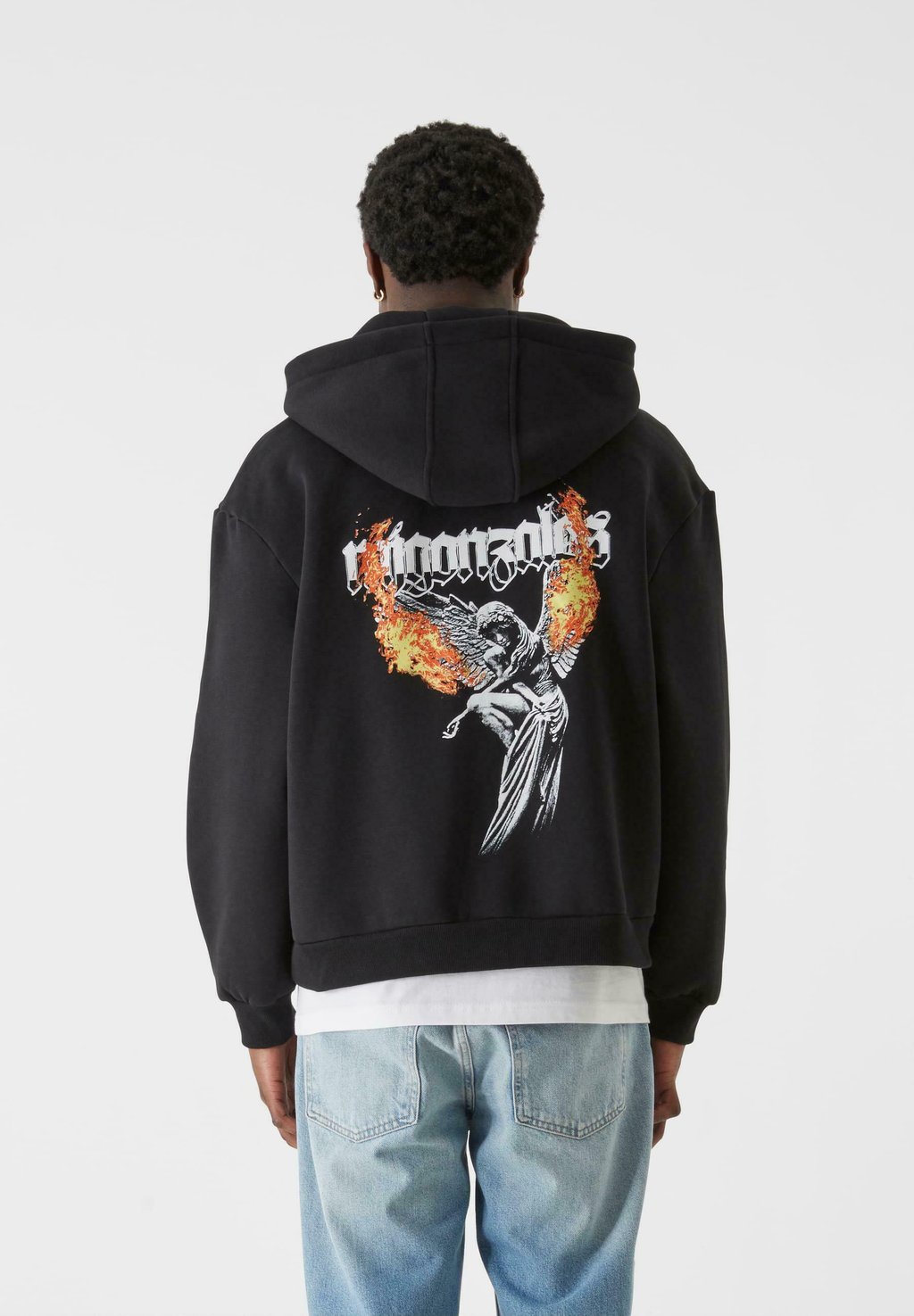 Толстовка на молнии HOODY BURNING WINGS MJ Gonzales, черный 
Толстовка на молнии HOODY BURNING WINGS MJ Gonzales, черный