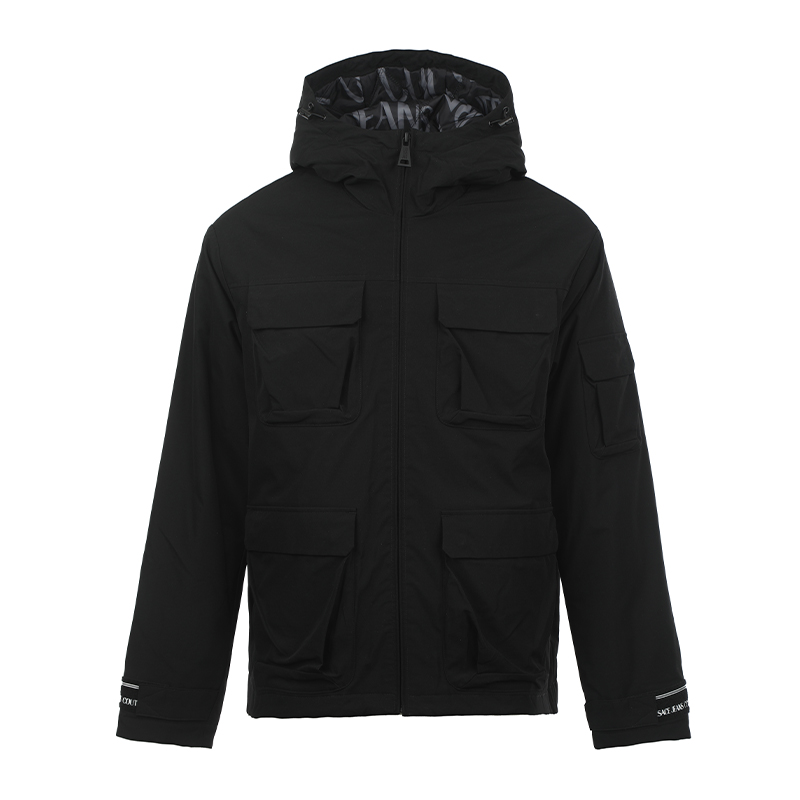 Куртка с капюшоном и карманами VERSACE JEANS COUTURE, черный
Куртка с капюшоном и карманами VERSACE JEANS COUTURE, черный