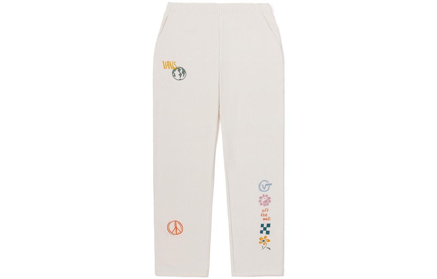 Повседневные брюки женские белые Vans
Повседневные брюки женские белые Vans