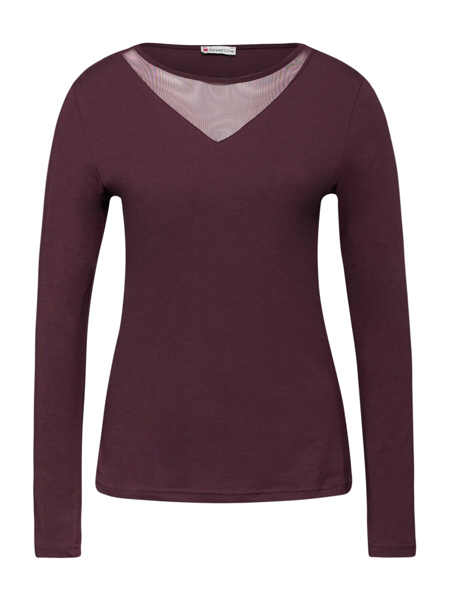 Рубашка STREET ONE, баклажановый
Рубашка STREET ONE, баклажановый