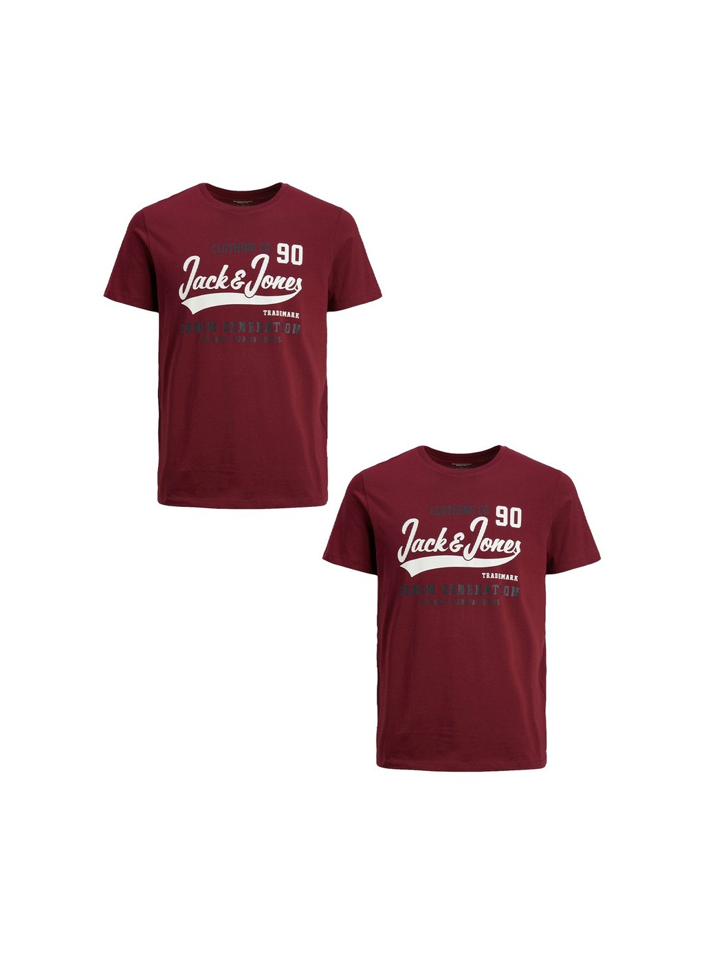Футболка с принтом LOGO 2-ER STÜCK PACK RUNDHALS KURZARM SET Jack & Jones, винно-красный
Футболка с принтом LOGO 2-ER STÜCK PACK RUNDHALS KURZARM SET Jack & Jones, винно-красный