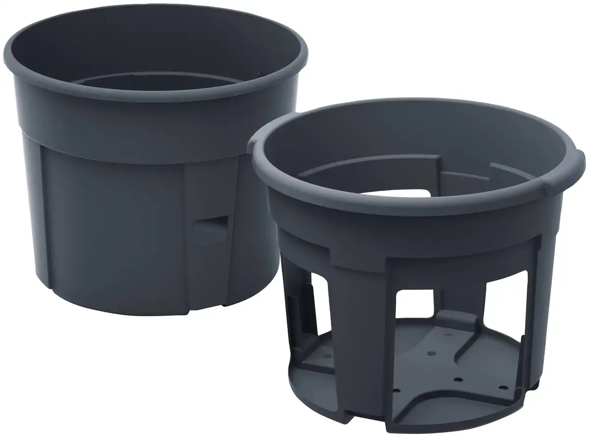 Горшок для выращивания Prosperplast "Pototo Grower", ØxH: 29,5x23,6 см, 2 части, цвет anthrazit
Горшок для выращивания Prosperplast "Pototo Grower", ØxH: 29,5x23,6 см, 2 части, цвет anthrazit